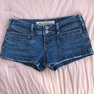 Hollister jean shorts